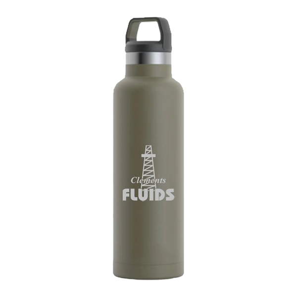 RTIC 20 oz Stainless Steel Ringed Water Bottles - RTIC 20 oz Stainless Steel Ringed Water Bottles - Image 12 of 25