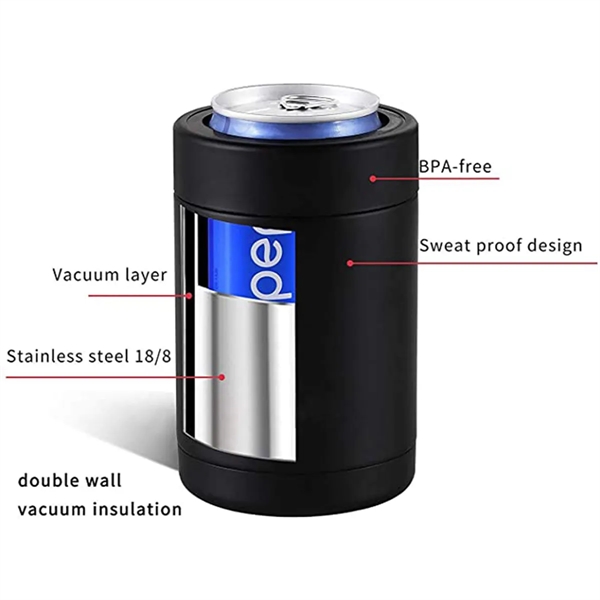 Stainless Steel Beer Bottle Cooler - Stainless Steel Beer Bottle Cooler - Image 4 of 5