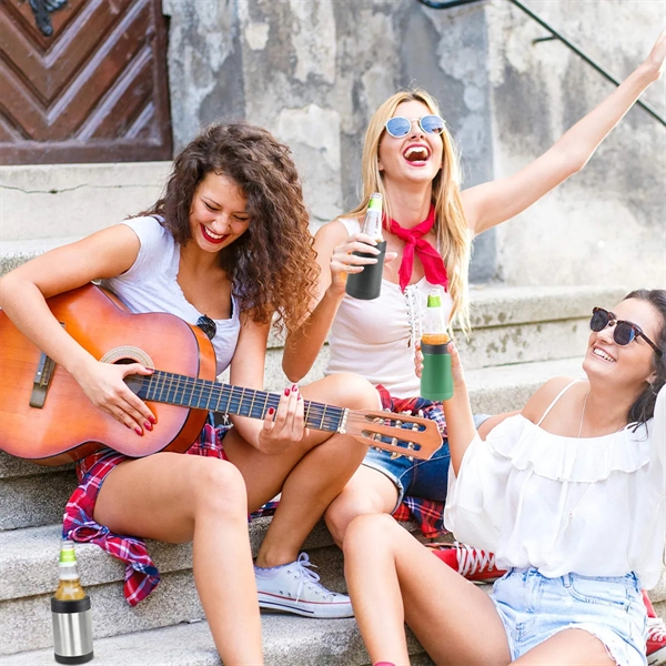 Stainless Steel Beer Bottle Cooler - Stainless Steel Beer Bottle Cooler - Image 5 of 5