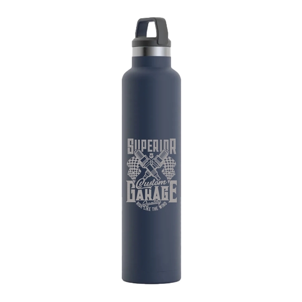 RTIC 26 oz Stainless Steel Ringed Water Bottles - RTIC 26 oz Stainless Steel Ringed Water Bottles - Image 8 of 23
