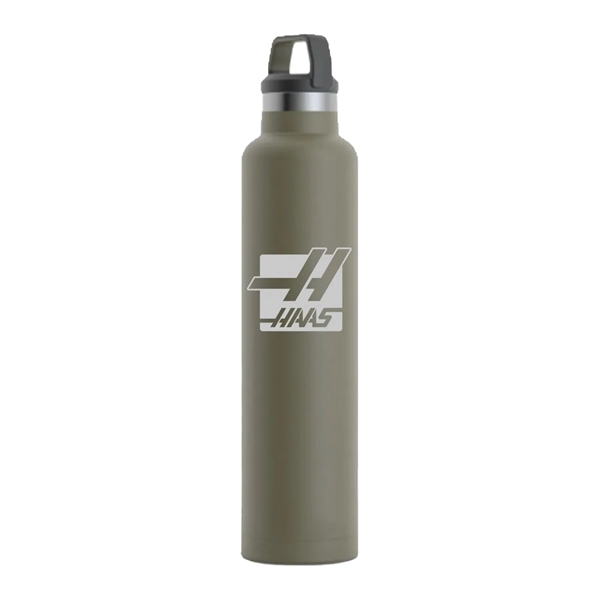 RTIC 26 oz Stainless Steel Ringed Water Bottles - RTIC 26 oz Stainless Steel Ringed Water Bottles - Image 10 of 23