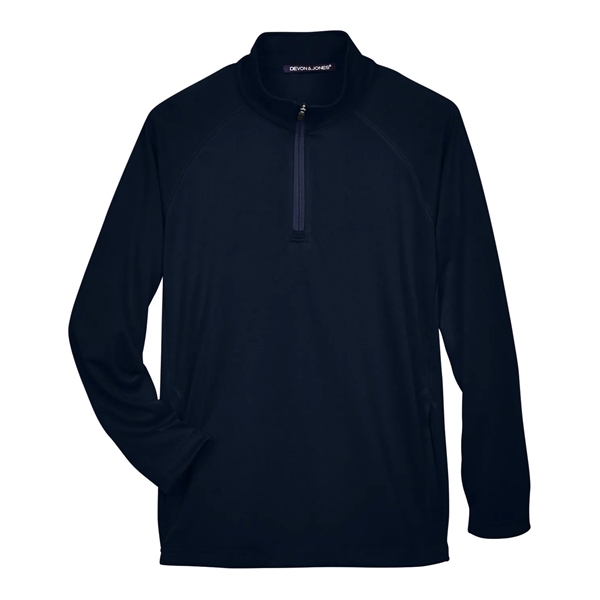 Devon & Jones Men's Stretch Tech-Shell® Compass Quarter-Zip - Devon & Jones Men's Stretch Tech-Shell® Compass Quarter-Zip - Image 29 of 35