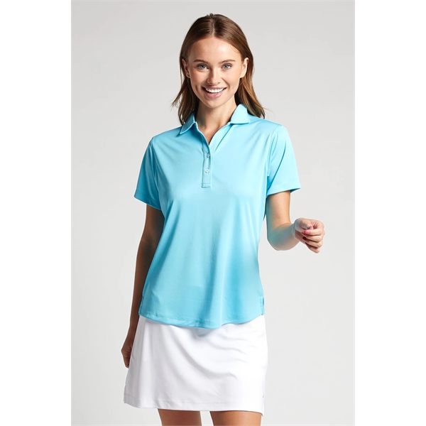 Lady Falcon Recycled Polyester Solid Short Sleeve Polo - Lady Falcon Recycled Polyester Solid Short Sleeve Polo - Image 8 of 8