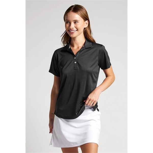 Lady Falcon Recycled Polyester Solid Short Sleeve Polo - Lady Falcon Recycled Polyester Solid Short Sleeve Polo - Image 7 of 8