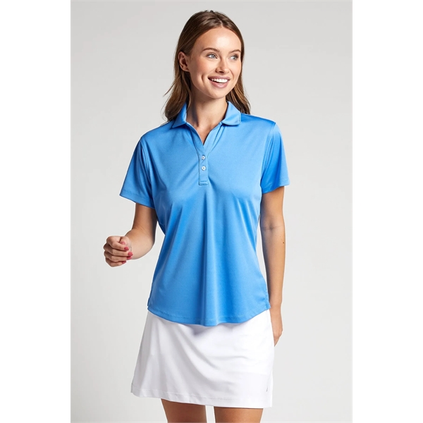 Lady Falcon Recycled Polyester Solid Short Sleeve Polo - Lady Falcon Recycled Polyester Solid Short Sleeve Polo - Image 3 of 8