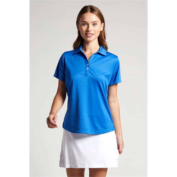 Lady Falcon Recycled Polyester Solid Short Sleeve Polo - Lady Falcon Recycled Polyester Solid Short Sleeve Polo - Image 4 of 8