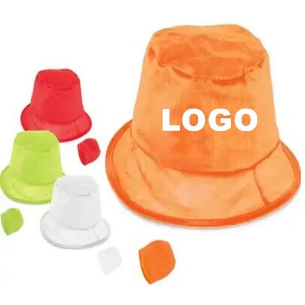 Foldable Hat With Pouch - Foldable Hat With Pouch - Image 1 of 1