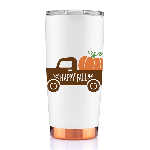 20 oz Joe2 copper lined insulated stainless steel tumbler - 20 oz Joe2 copper lined insulated stainless steel tumbler - Image 0 of 18