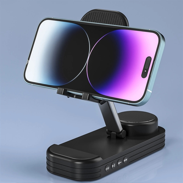 Cell Phone Stand With Bluetooth Speaker - Cell Phone Stand With Bluetooth Speaker - Image 2 of 3