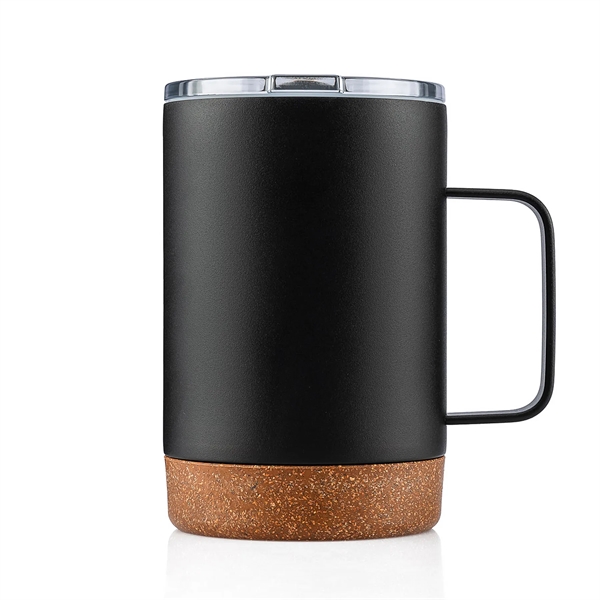 16 oz Powder Coated Stainless Steel Cork Bottom Mug - 16 oz Powder Coated Stainless Steel Cork Bottom Mug - Image 5 of 69