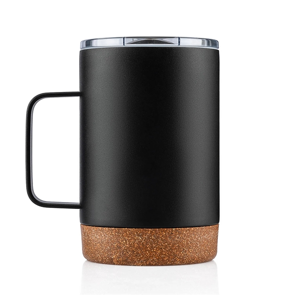 16 oz Powder Coated Stainless Steel Cork Bottom Mug - 16 oz Powder Coated Stainless Steel Cork Bottom Mug - Image 6 of 69