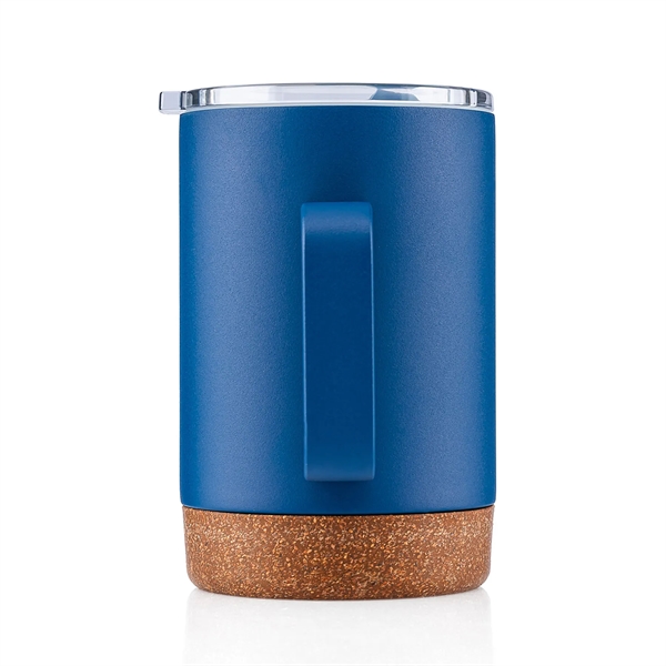 16 oz Powder Coated Stainless Steel Cork Bottom Mug - 16 oz Powder Coated Stainless Steel Cork Bottom Mug - Image 13 of 69