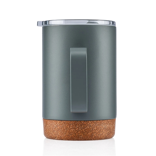 16 oz Powder Coated Stainless Steel Cork Bottom Mug - 16 oz Powder Coated Stainless Steel Cork Bottom Mug - Image 27 of 69