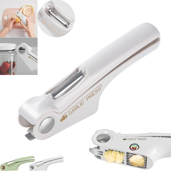 Garlic Press With Peeler - Garlic Press With Peeler - Image 0 of 3