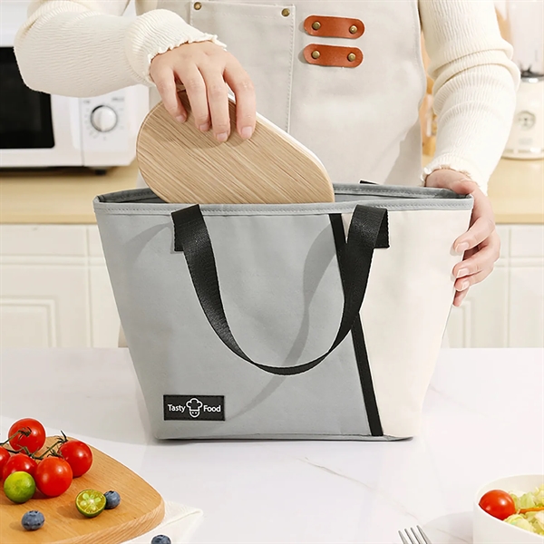 Lunch Tote Bag Reusable Cooler For Travel Work Picnic - Lunch Tote Bag Reusable Cooler For Travel Work Picnic - Image 2 of 4
