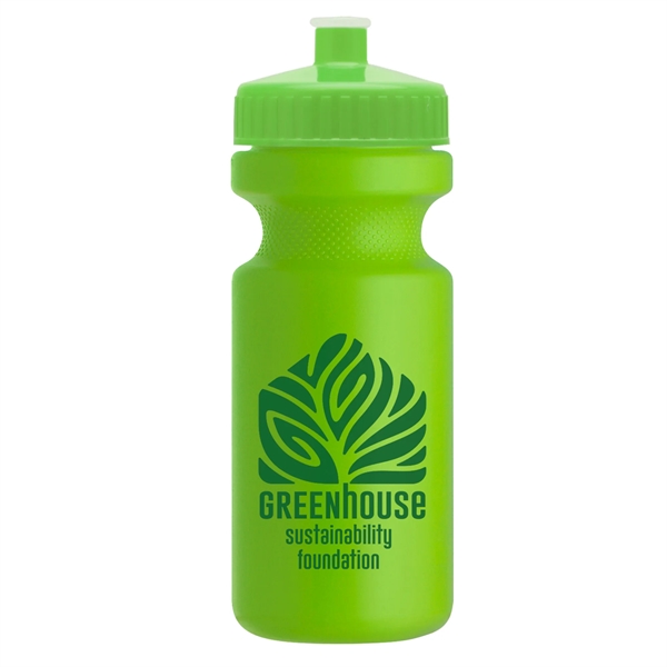 Eco-cyclist Circular - 22 oz. Bike Bottle with Push pull lid - Eco-cyclist Circular - 22 oz. Bike Bottle with Push pull lid - Image 1 of 8