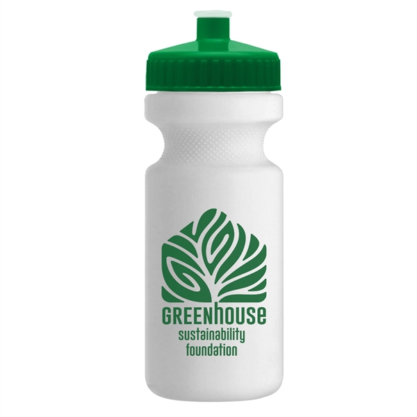 Eco-cyclist Circular - 22 oz. Bike Bottle with Push pull lid - Eco-cyclist Circular - 22 oz. Bike Bottle with Push pull lid - Image 2 of 8