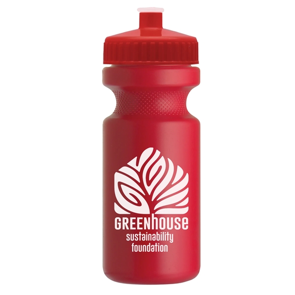 Eco-cyclist Circular - 22 oz. Bike Bottle with Push pull lid - Eco-cyclist Circular - 22 oz. Bike Bottle with Push pull lid - Image 4 of 8