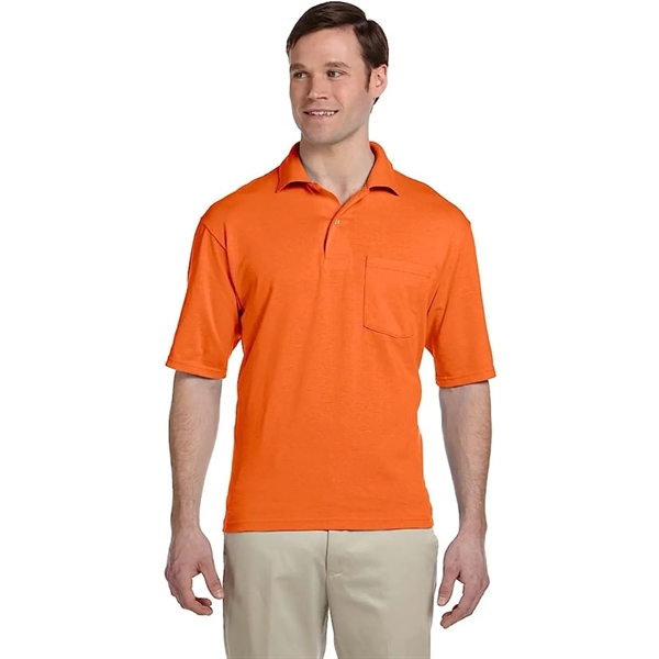 Hi Viz Non-ANSI Safety Workwear Polo W/ Pocket - Hi Viz Non-ANSI Safety Workwear Polo W/ Pocket - Image 0 of 5