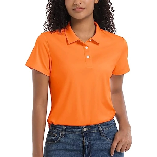 Hi-Viz Non-ANSI Women's Safety Workwear Polo - Hi-Viz Non-ANSI Women's Safety Workwear Polo - Image 0 of 3