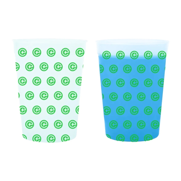 12 Oz. Full Color Mood Stadium Cup - 12 Oz. Full Color Mood Stadium Cup - Image 1 of 10