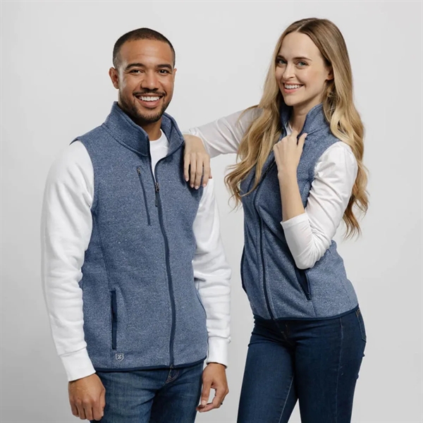 Women's Midtown Fleece Vest - Women's Midtown Fleece Vest - Image 5 of 9