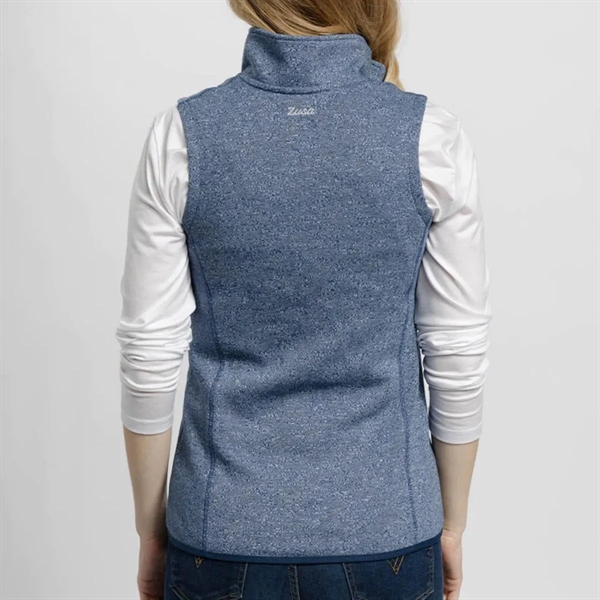 Women's Midtown Fleece Vest - Women's Midtown Fleece Vest - Image 8 of 9