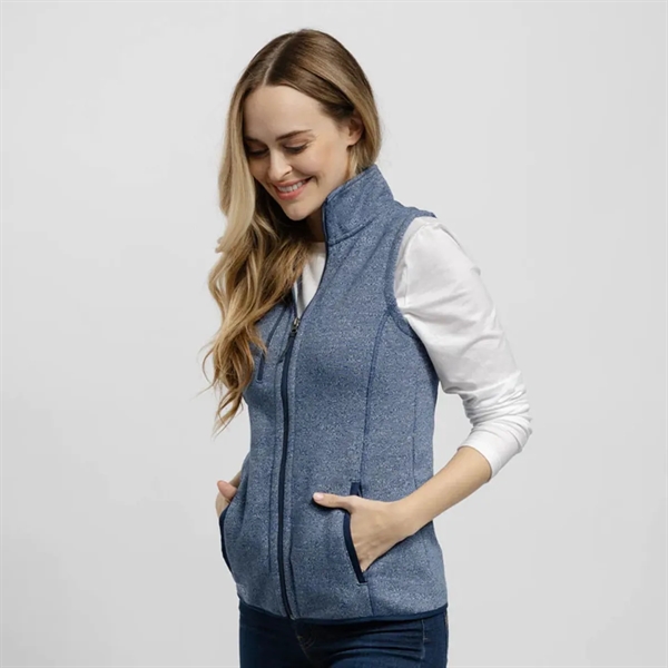 Women's Midtown Fleece Vest - Women's Midtown Fleece Vest - Image 9 of 9