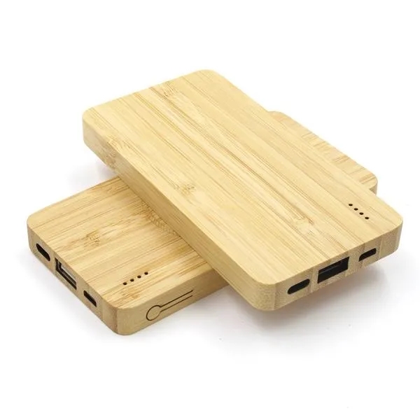 Eco-Ffriendly Wooden Power Bank - Eco-Ffriendly Wooden Power Bank - Image 1 of 2