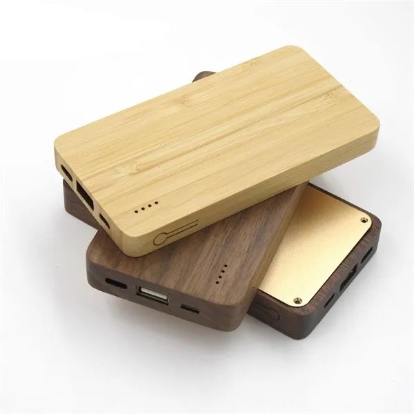 Eco-Ffriendly Wooden Power Bank - Eco-Ffriendly Wooden Power Bank - Image 2 of 2