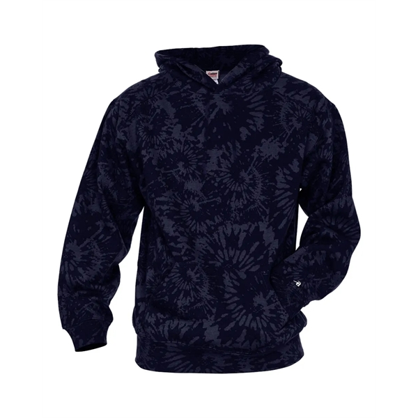 Badger Youth Tie-Dyed Triblend Hooded Sweatshirt - Badger Youth Tie-Dyed Triblend Hooded Sweatshirt - Image 5 of 10