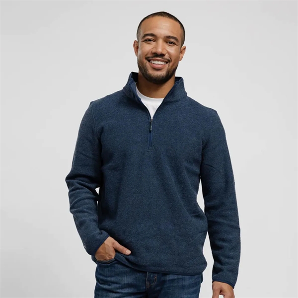 Men's Chilly Fleece Quarter Zip - Men's Chilly Fleece Quarter Zip - Image 11 of 11