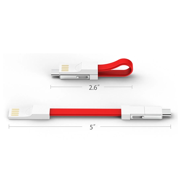 3 In 1 Multi Functional Magnetic Charging Cable - 3 In 1 Multi Functional Magnetic Charging Cable - Image 3 of 3