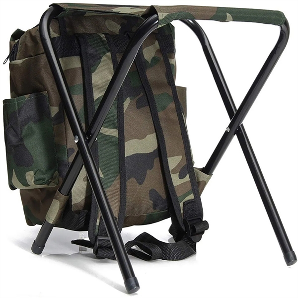 In Stock Portable Outdoor Folding Fishing Stool Backpack - In Stock Portable Outdoor Folding Fishing Stool Backpack - Image 1 of 4