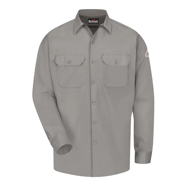 Bulwark Work Shirt - EXCEL FR® ComforTouch - Tall Sizes - Bulwark Work Shirt - EXCEL FR® ComforTouch - Tall Sizes - Image 8 of 10