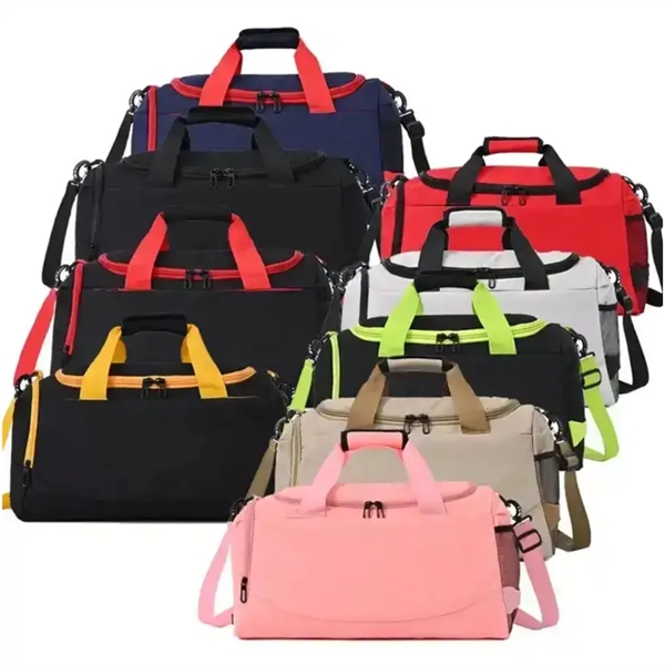 Premium Oxford Sports Duffle Bag - Premium Oxford Sports Duffle Bag - Image 1 of 3