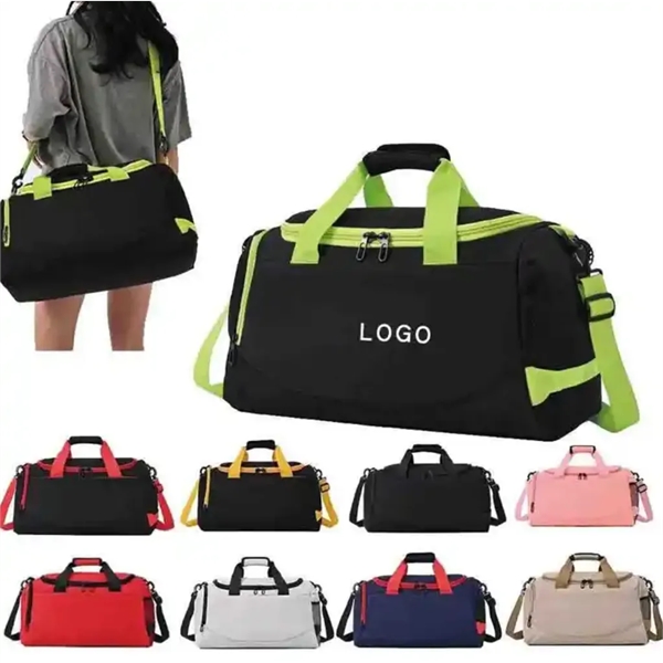 Premium Oxford Sports Duffle Bag - Premium Oxford Sports Duffle Bag - Image 2 of 3