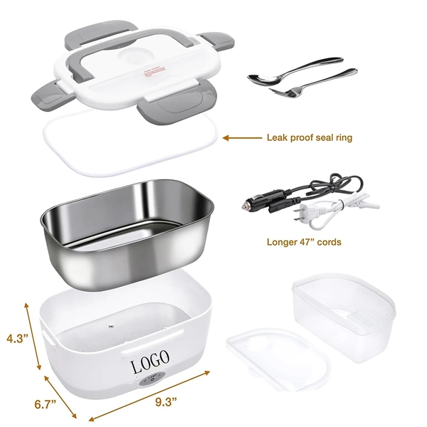 Car Home Electric Lunch Box Portable Food Heater Warmer - Car Home Electric Lunch Box Portable Food Heater Warmer - Image 1 of 5