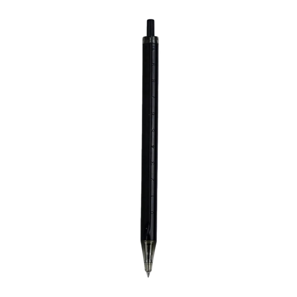 Click Action Ballpoint Pen with Ruler - Click Action Ballpoint Pen with Ruler - Image 1 of 5