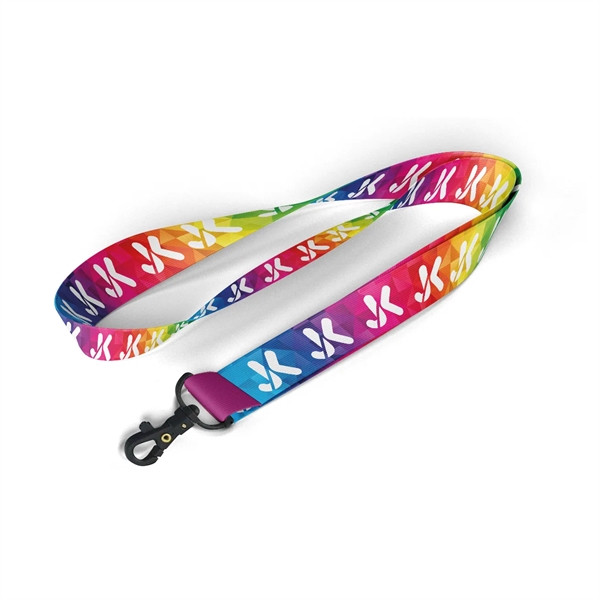 Full Color 1 inch Lanyard - Full Color 1 inch Lanyard - Image 2 of 3