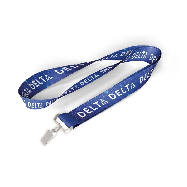 5/8 inch Dye Sublimation Lanyard - 5/8 inch Dye Sublimation Lanyard - Image 1 of 3