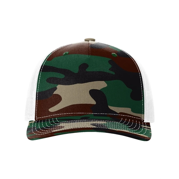 Richardson Five-Panel Printed Trucker Cap - Richardson Five-Panel Printed Trucker Cap - Image 11 of 72