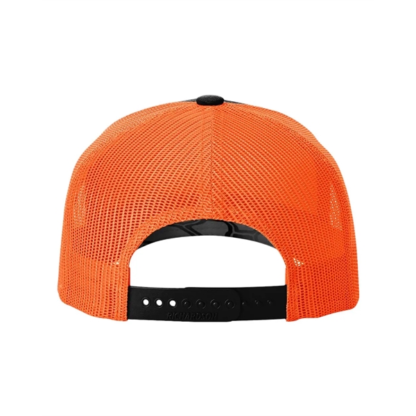 Richardson Five-Panel Printed Trucker Cap - Richardson Five-Panel Printed Trucker Cap - Image 28 of 72