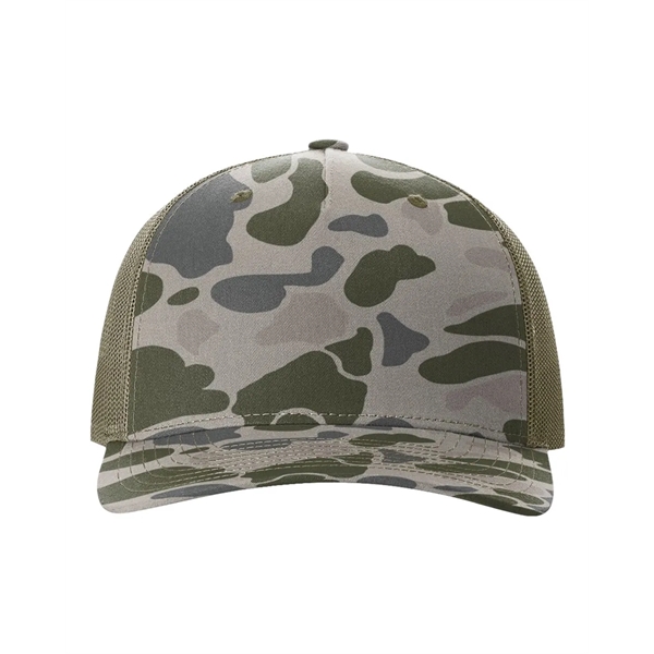 Richardson Five-Panel Printed Trucker Cap - Richardson Five-Panel Printed Trucker Cap - Image 33 of 72