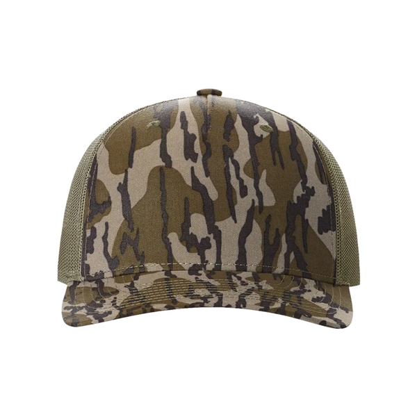 Richardson Five-Panel Printed Trucker Cap - Richardson Five-Panel Printed Trucker Cap - Image 35 of 72