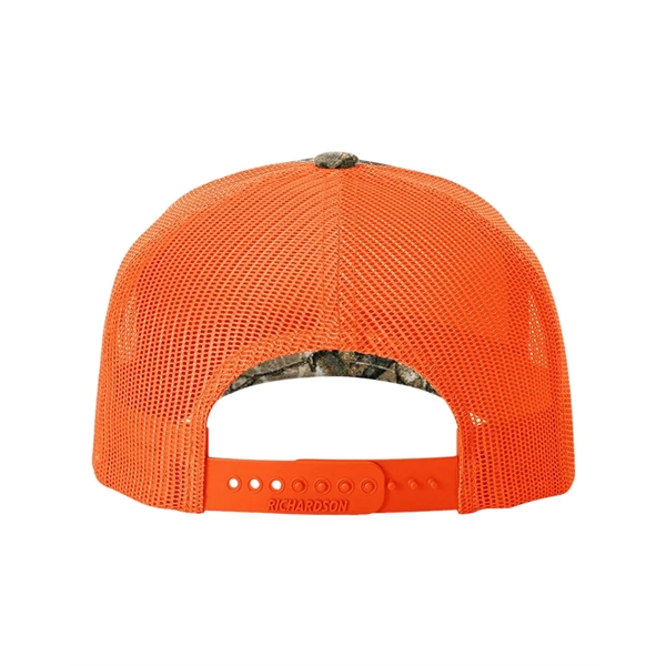 Richardson Five-Panel Printed Trucker Cap - Richardson Five-Panel Printed Trucker Cap - Image 48 of 72