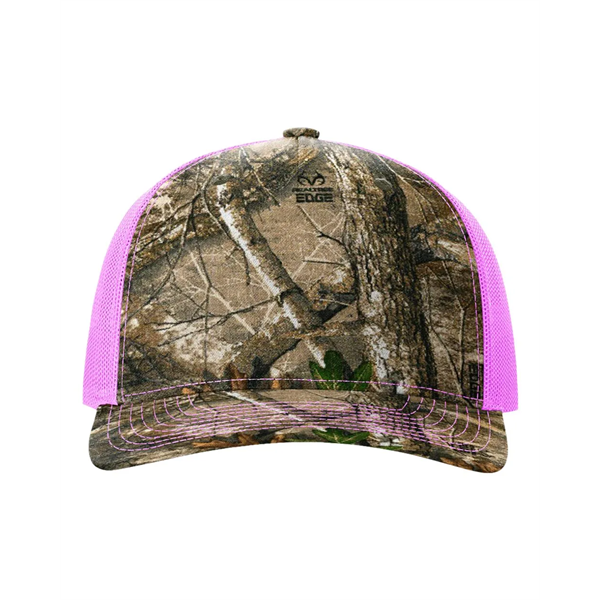 Richardson Five-Panel Printed Trucker Cap - Richardson Five-Panel Printed Trucker Cap - Image 49 of 72