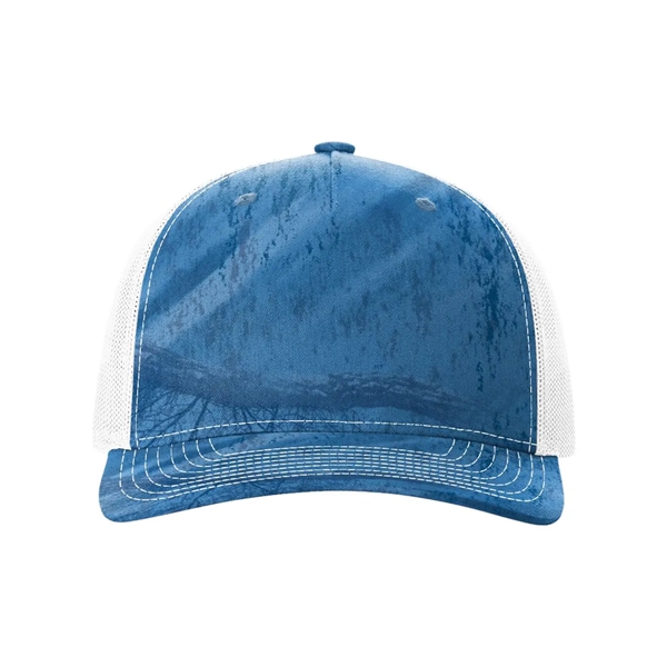 Richardson Five-Panel Printed Trucker Cap - Richardson Five-Panel Printed Trucker Cap - Image 57 of 72