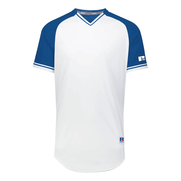 Russell Athletic Youth Classic V-Neck Jersey - Russell Athletic Youth Classic V-Neck Jersey - Image 25 of 28