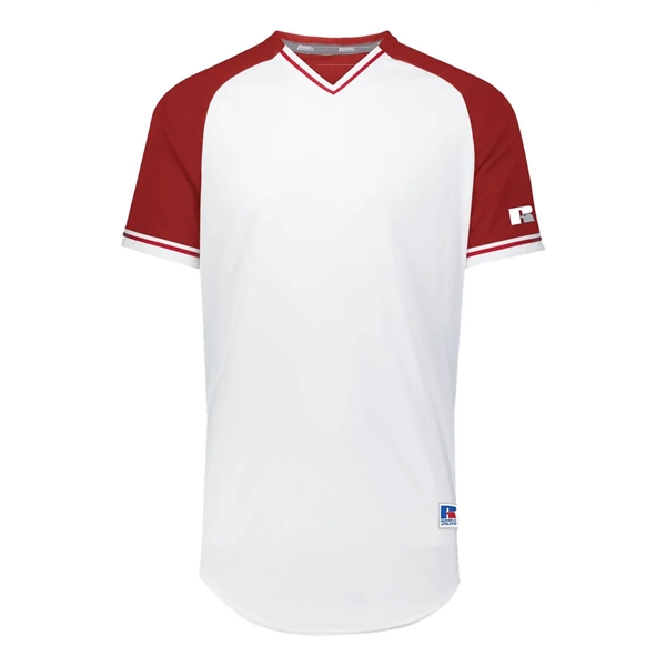 Russell Athletic Youth Classic V-Neck Jersey - Russell Athletic Youth Classic V-Neck Jersey - Image 27 of 28